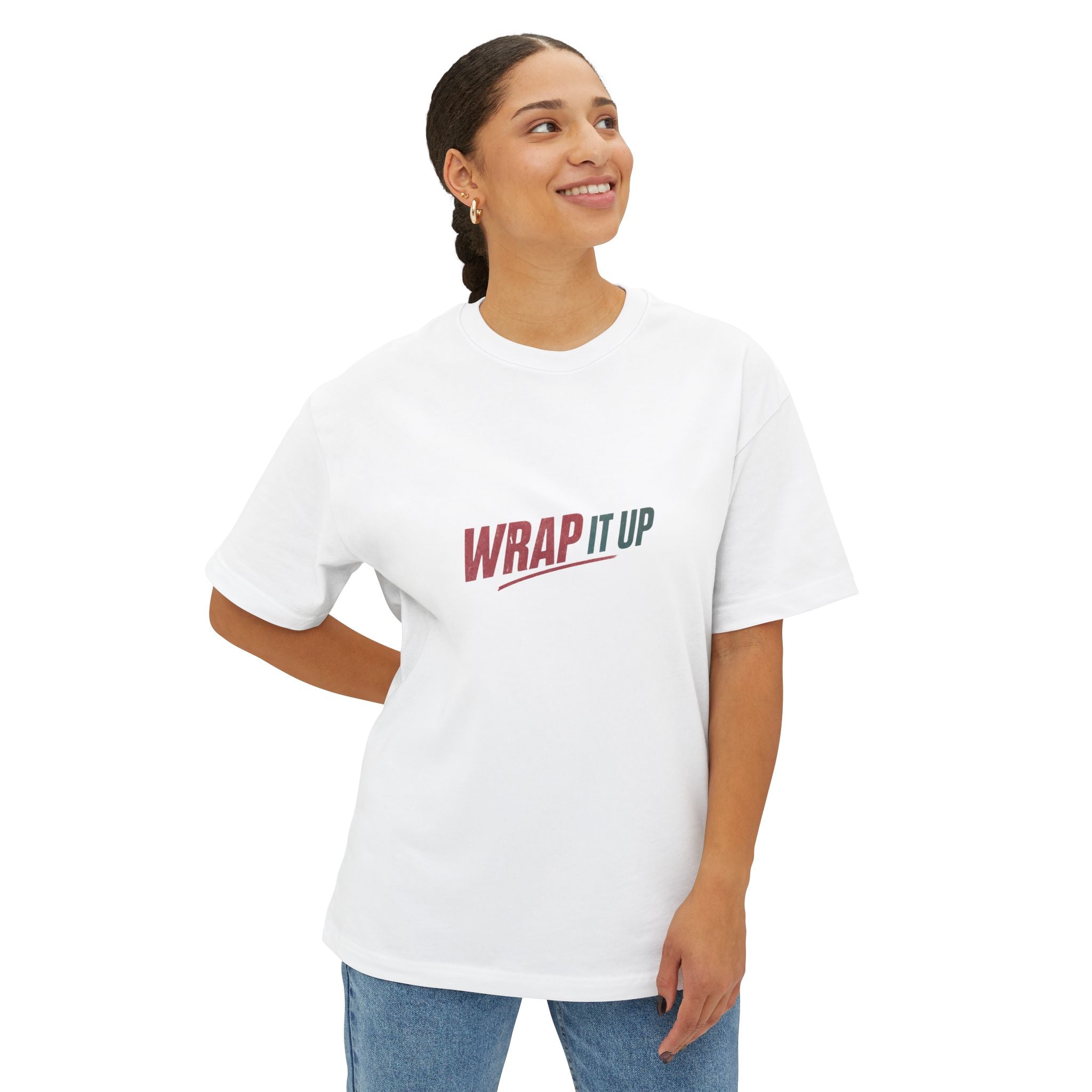 WRAP IT UP BOXY T-SHIRT